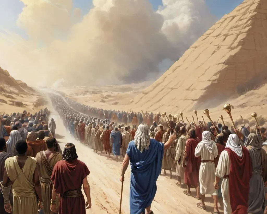 TELL THE ISRAELITES TO MOVE FORWARD